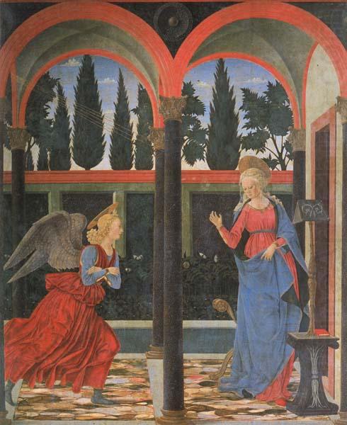 The Annunciation, Alessio Baldovinetti